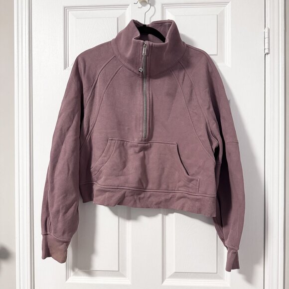 lululemon athletica Tops - Lululemon Scuba Oversized Funnel Neck Half Zip